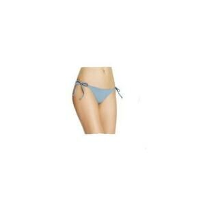 Becca by Rebecca Virtue Color Code Tie Side Bikini Dusty Blue Size XS